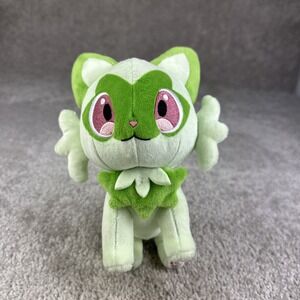 Official Pokemon Center 2022 Sprigatito 8" Plush Toy Nintendo Japan